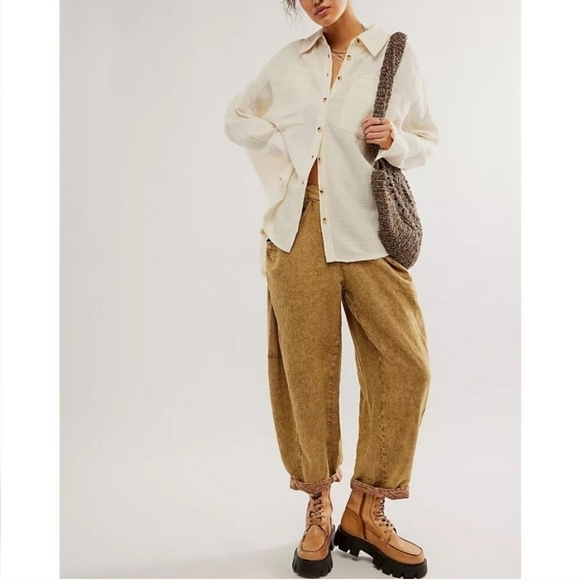 FREE PEOPLE We The Free Cardiff Top in Optic White•Size Medium•NWT - Picture 7 of 12